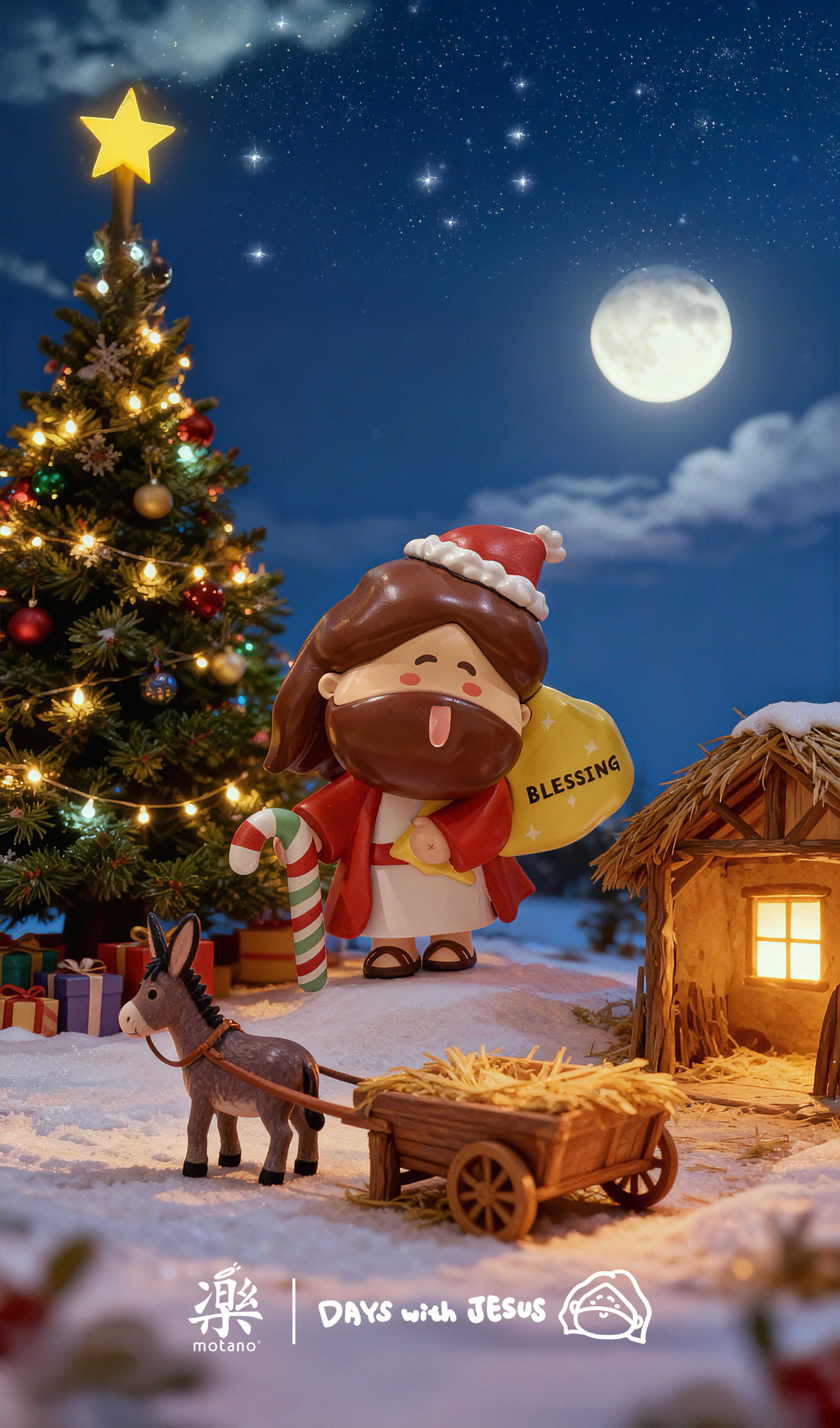 MOTANO X 天天與耶穌 公仔盲盒