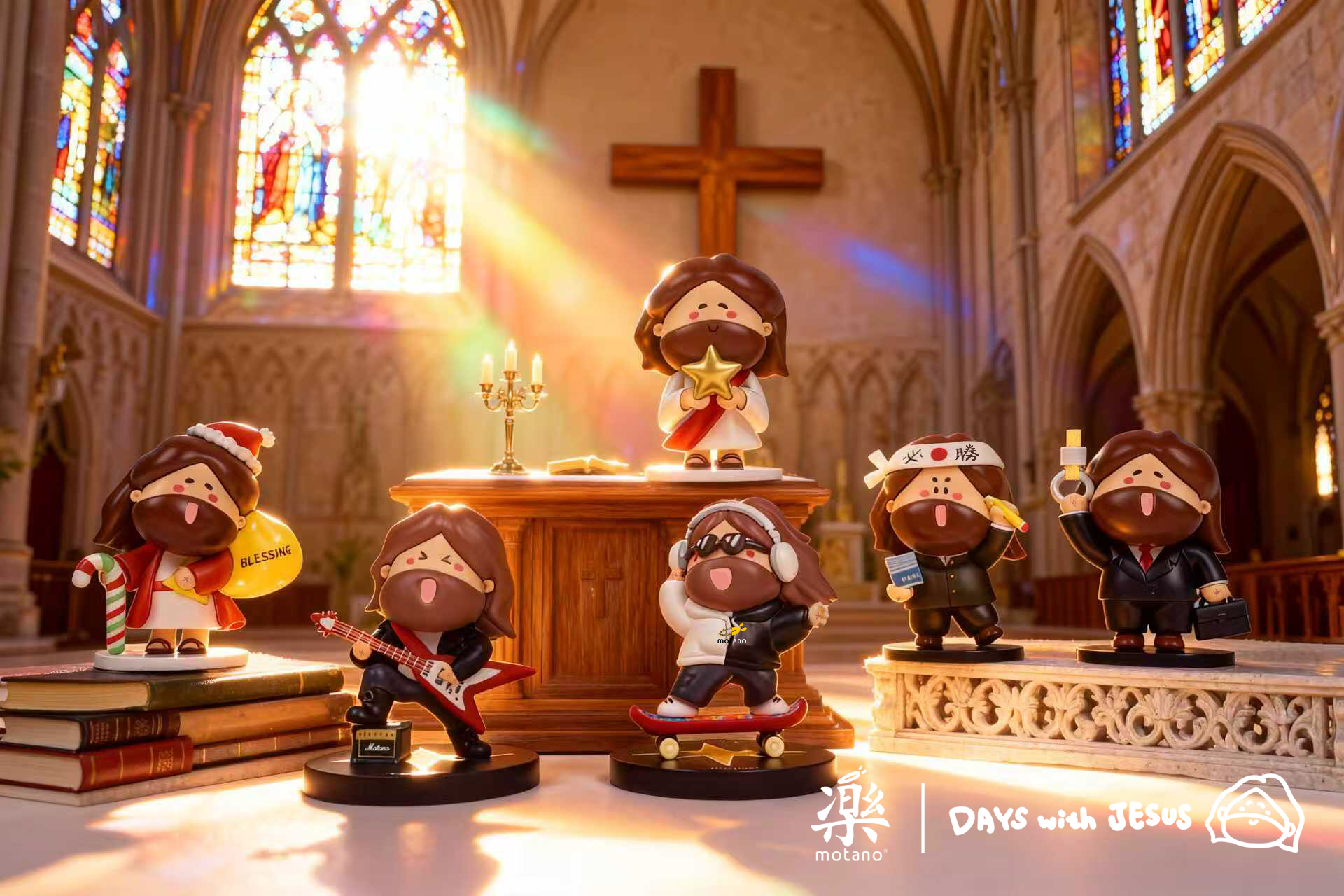 MOTANO X 天天與耶穌 公仔盲盒